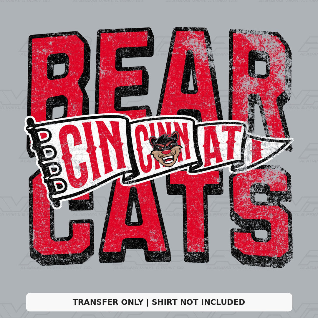 Cinncinati Bearcats Alabama Vinyl