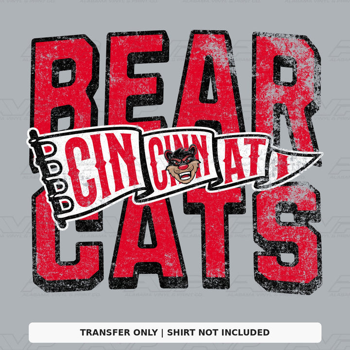 Cinncinati Bearcats Alabama Vinyl