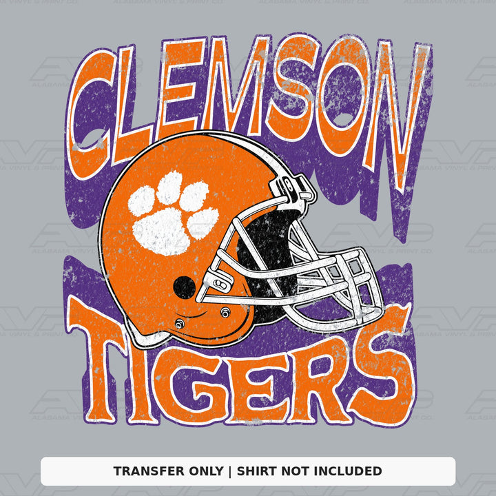 Clemson  Helmets & Heritage Alabama Vinyl