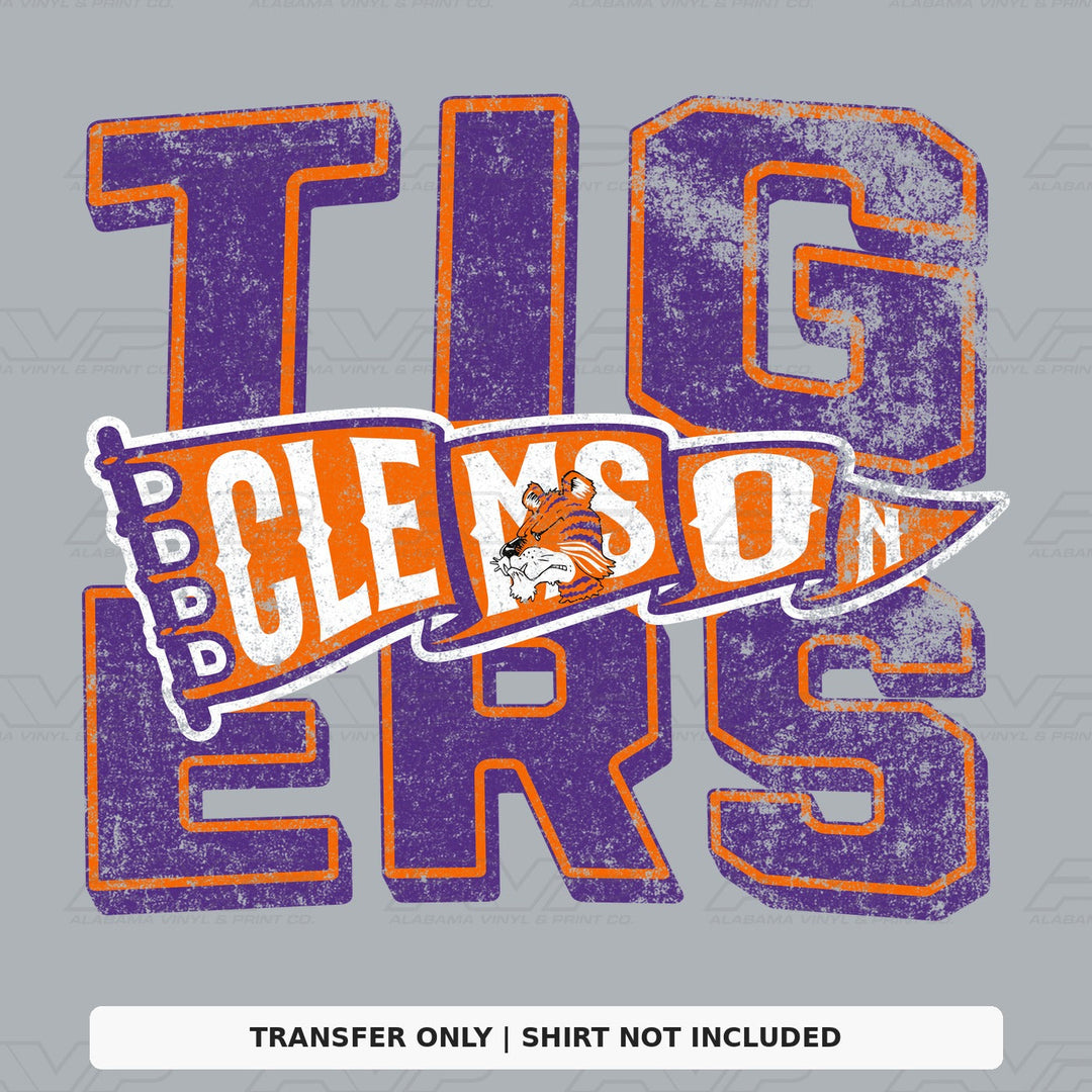 Clemson TIgers Alabama Vinyl