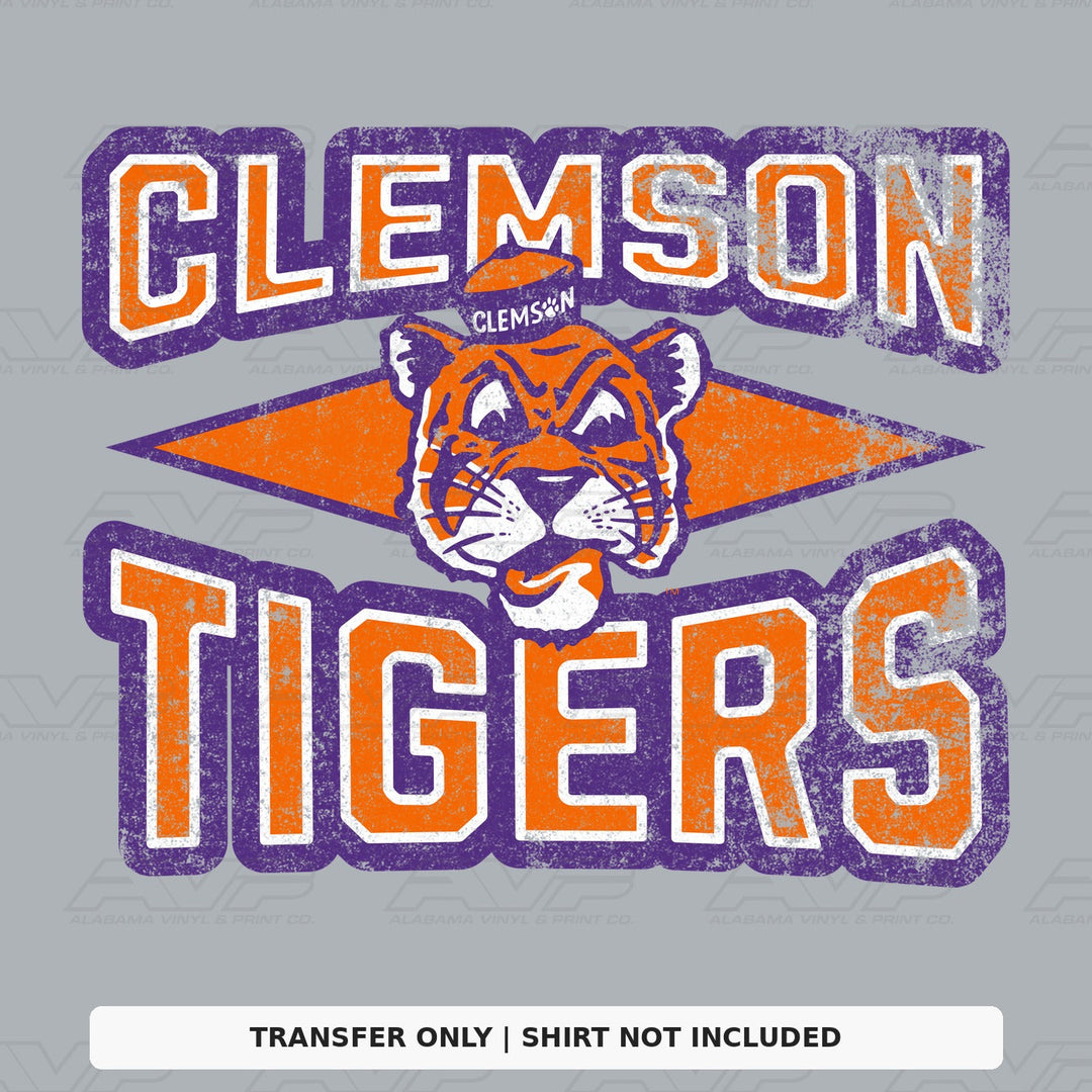 Clemson Tigers Diamonds Alabama Vinyl