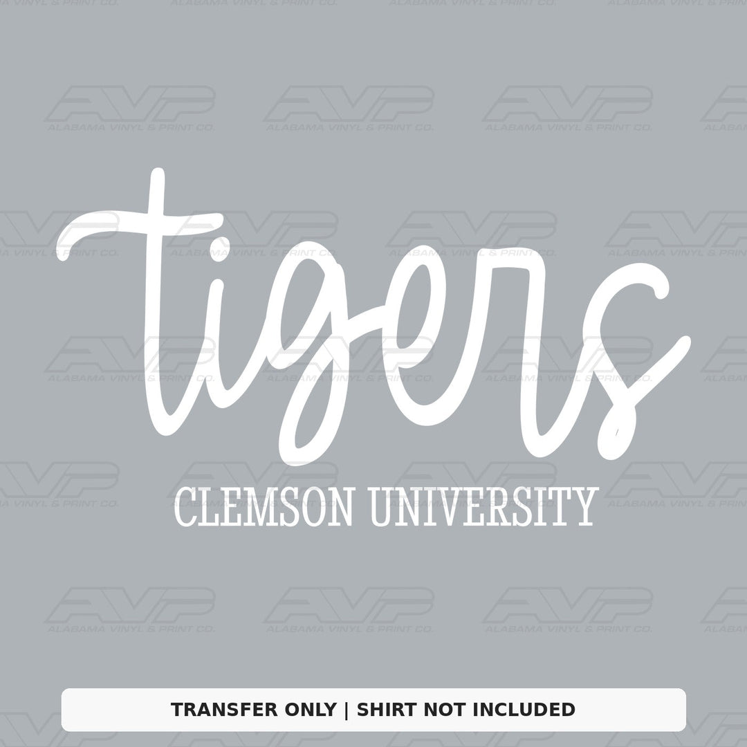 Clemson Tigers Simplicity Alabama Vinyl