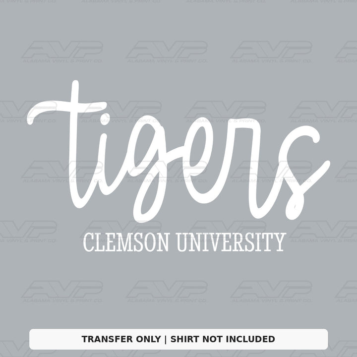 Clemson Tigers Simplicity Alabama Vinyl