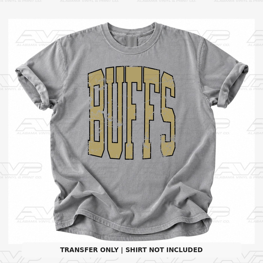 Buffs Gold/Black Alabama Vinyl