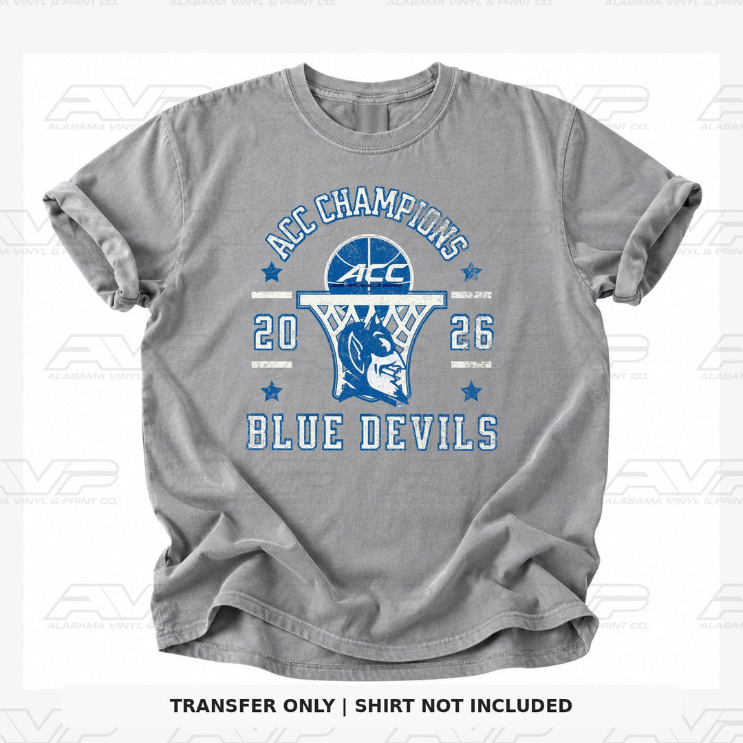 Duke ACC Champs 2026 Alabama Vinyl