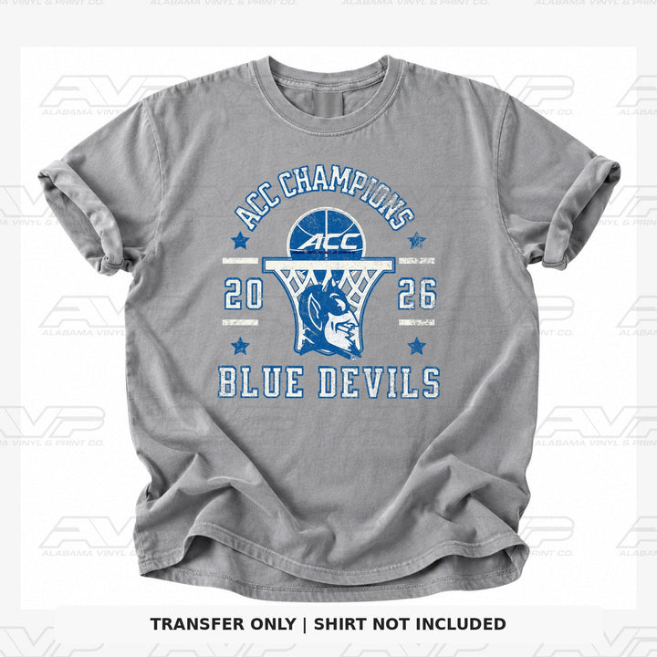 Duke ACC Champs 2026 Alabama Vinyl