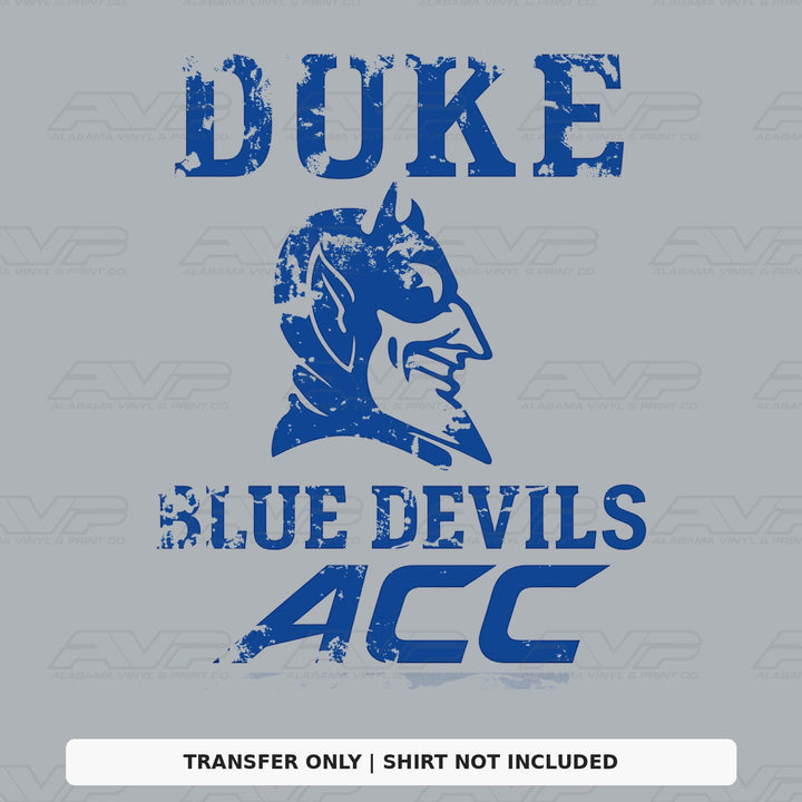 Duke Blue Devils Alabama Vinyl