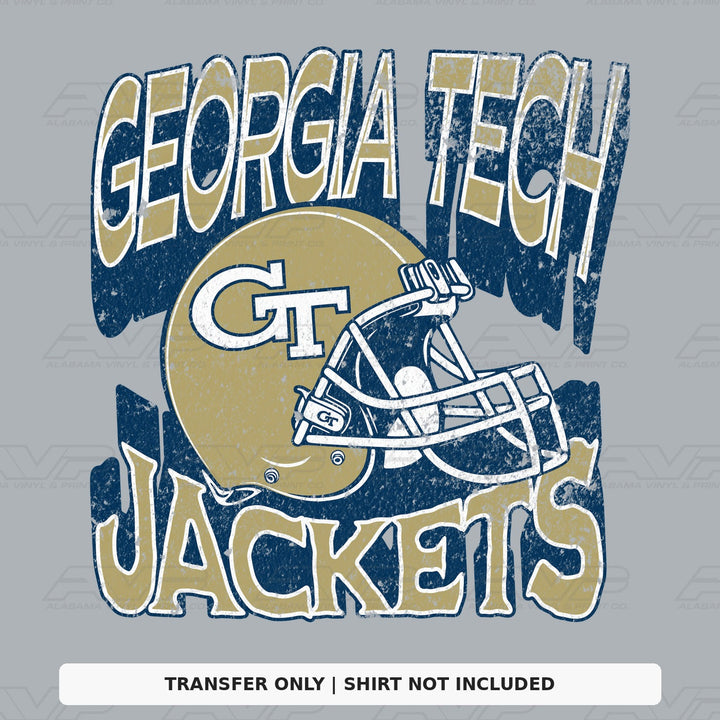 Georgia Tech  Helmets & Heritage Alabama Vinyl