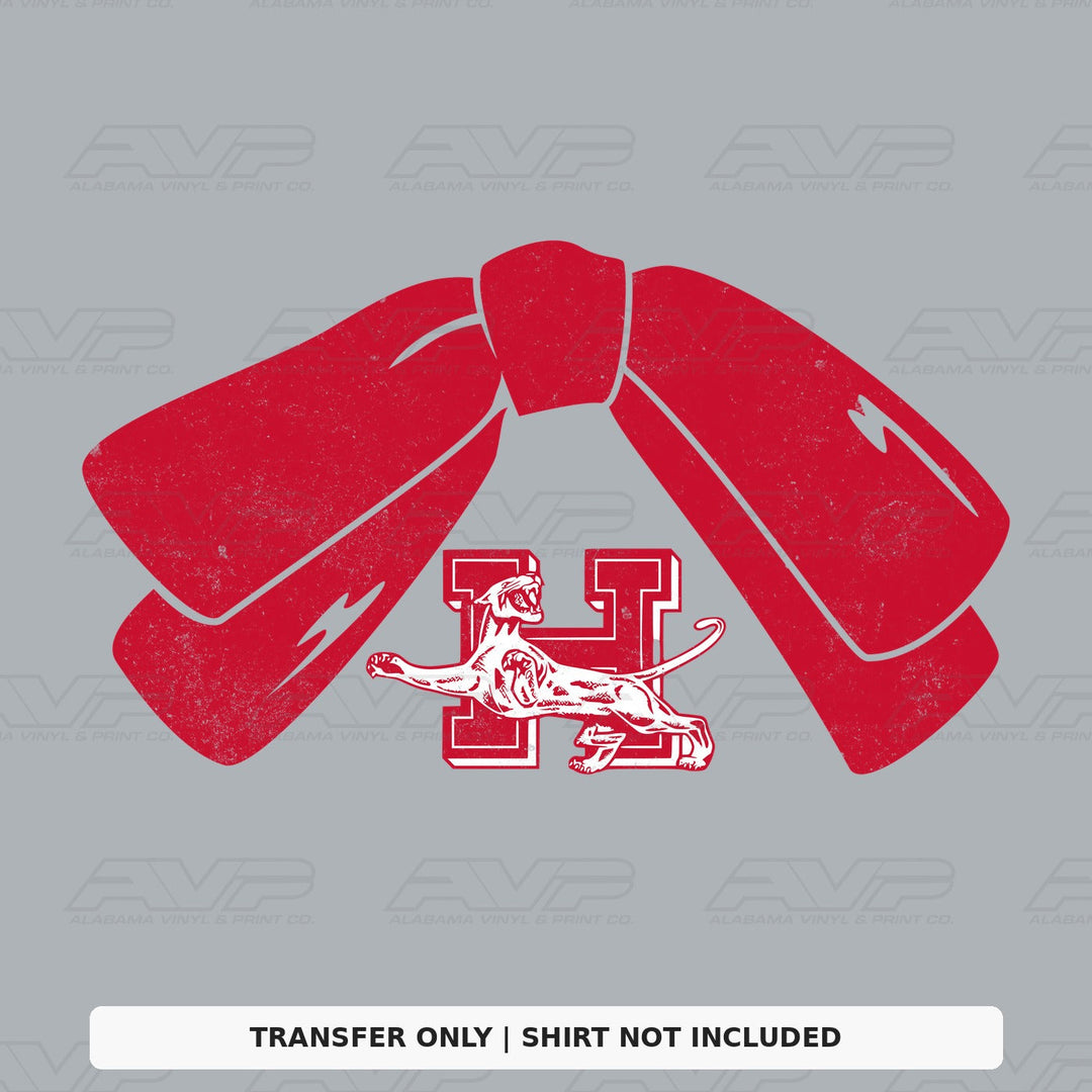 Houston Cougars Bow Just a Girl Alabama Vinyl