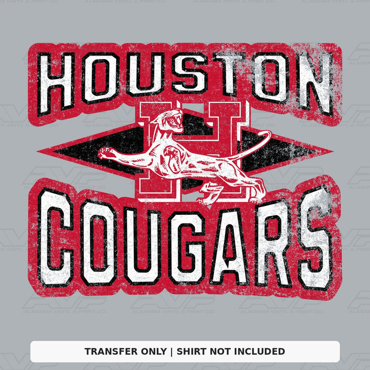 Houston Cougars Diamonds Alabama Vinyl