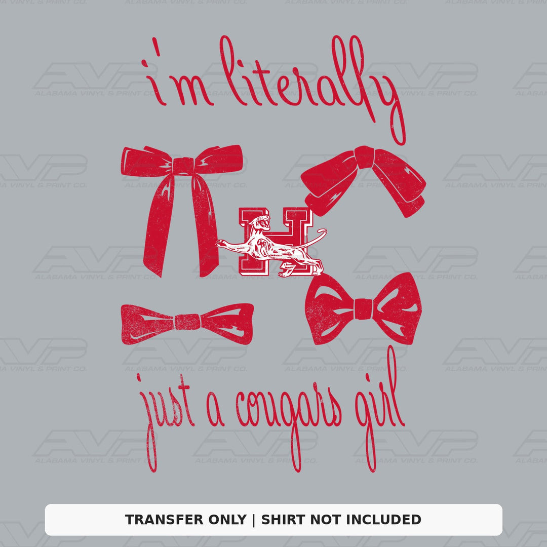Houston Cougars Girl Just a Girl Alabama Vinyl