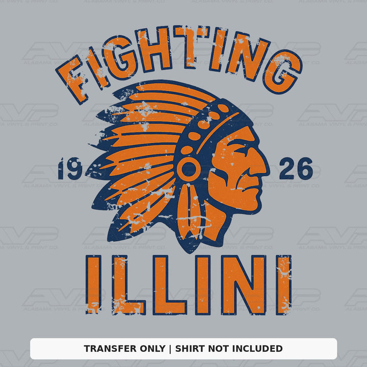 Fighting Illini 1926 Alabama Vinyl