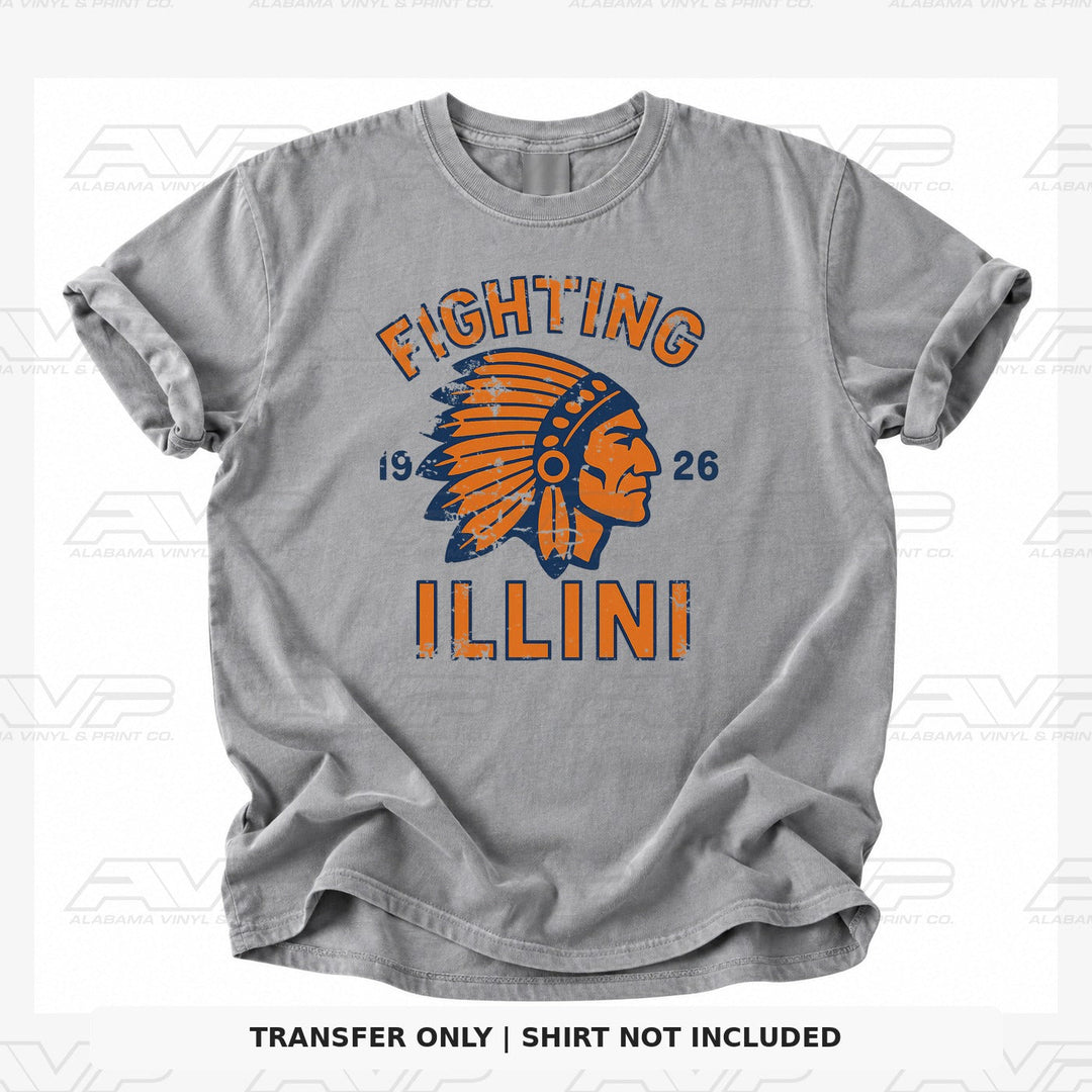 Fighting Illini 1926 Alabama Vinyl