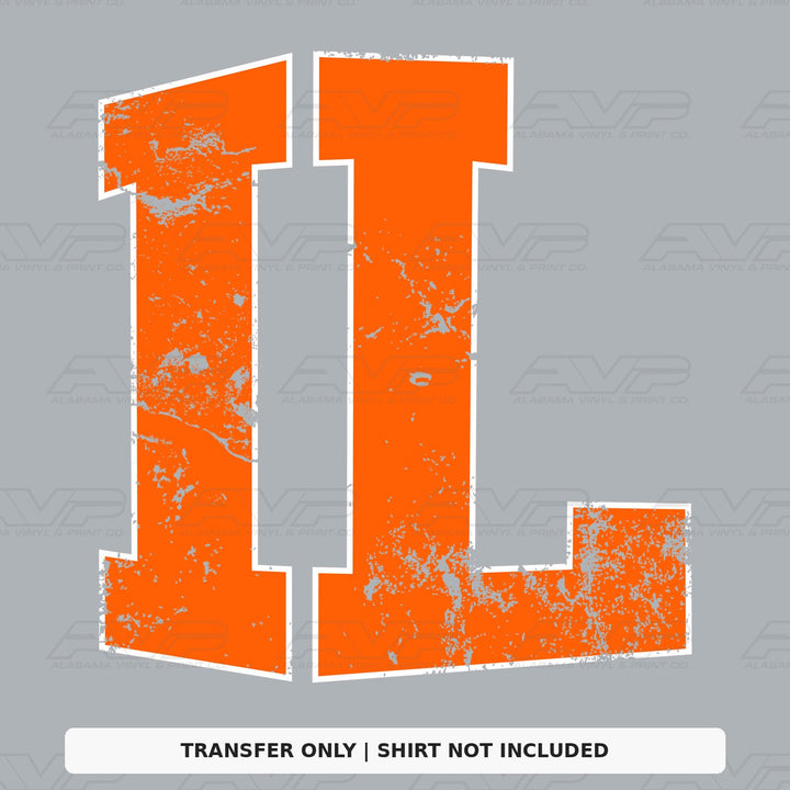 IL Orange/White Alabama Vinyl