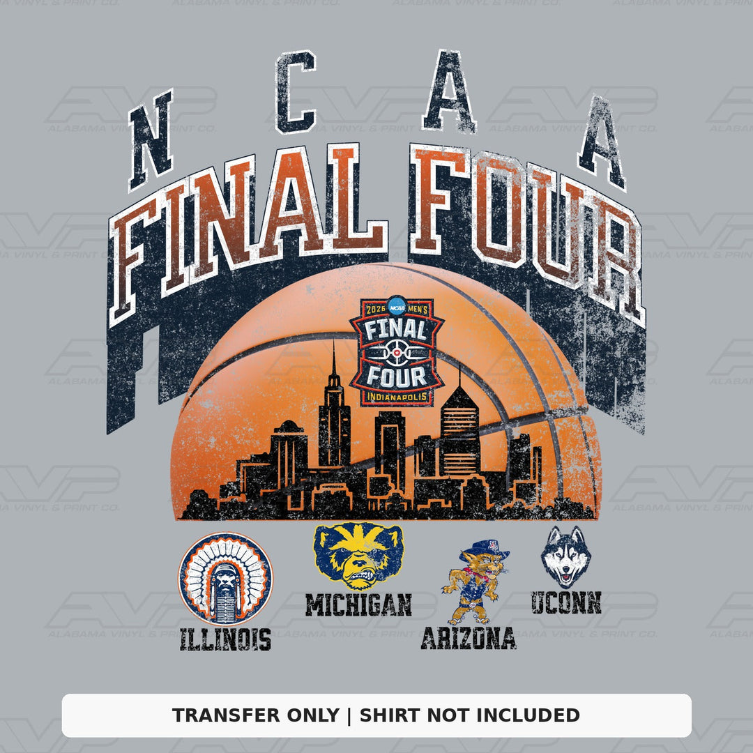 NCAA FInal Four Alabama Vinyl