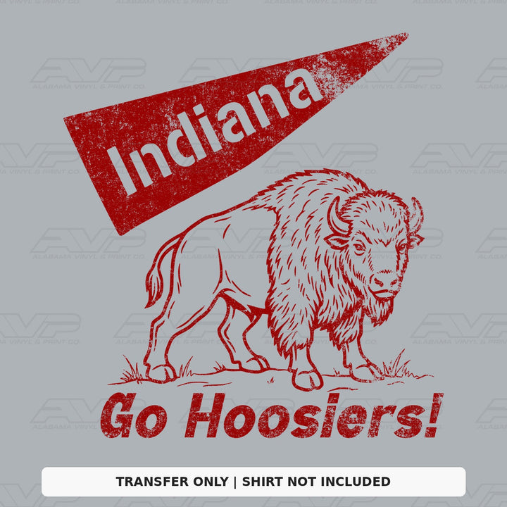 Indiana Hoosiers Alabama Vinyl