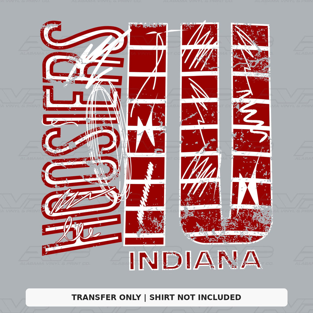 Indiana Hoosiers Alabama Vinyl