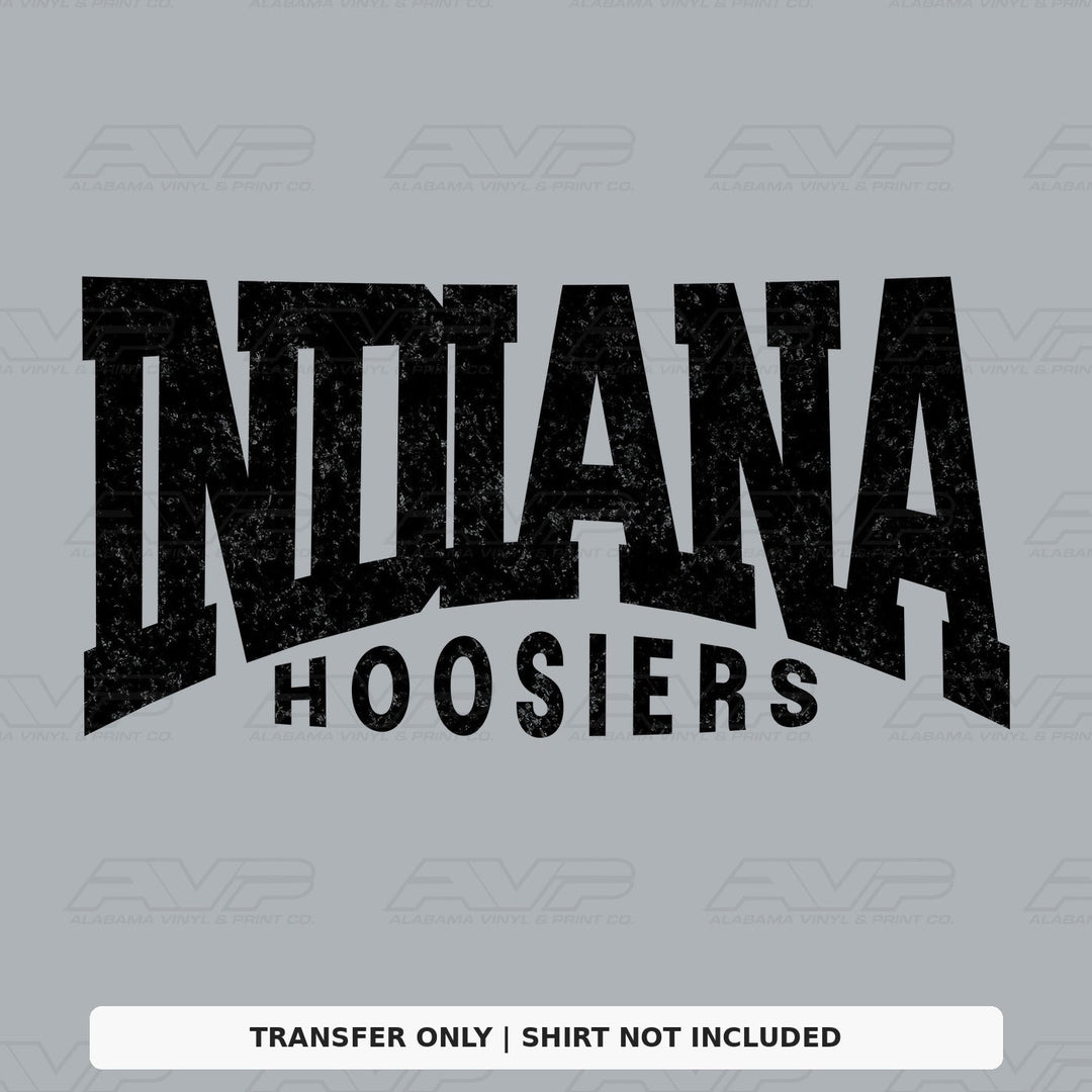 Indiana Hoosiers Black Alabama Vinyl