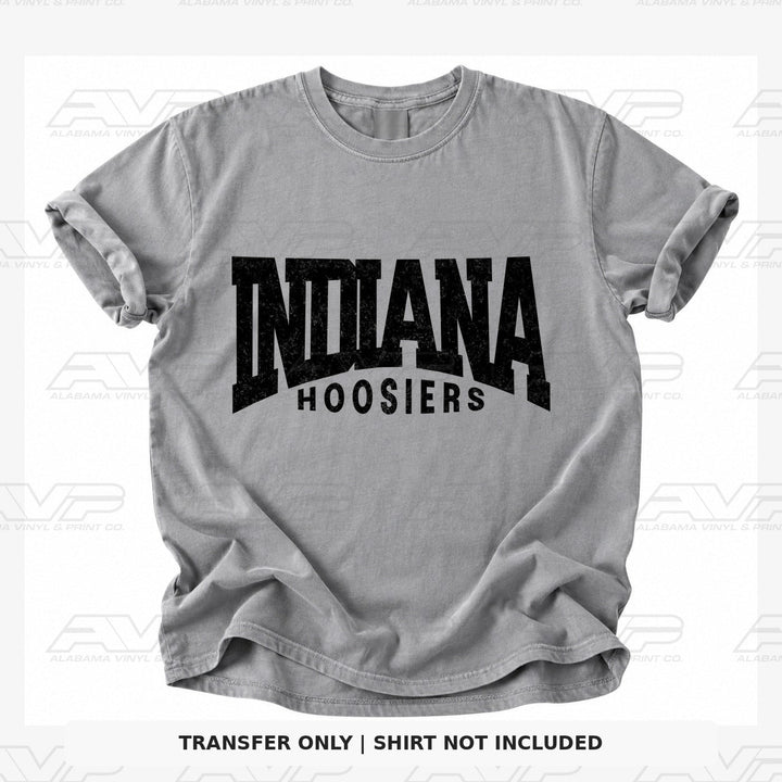 Indiana Hoosiers Black Alabama Vinyl