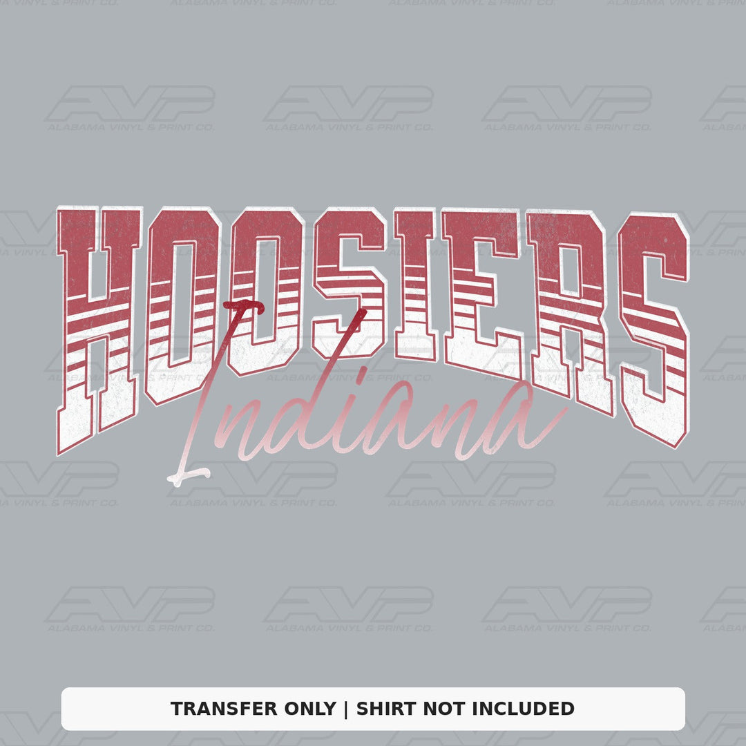 Indiana Hoosiers Fade Alabama Vinyl