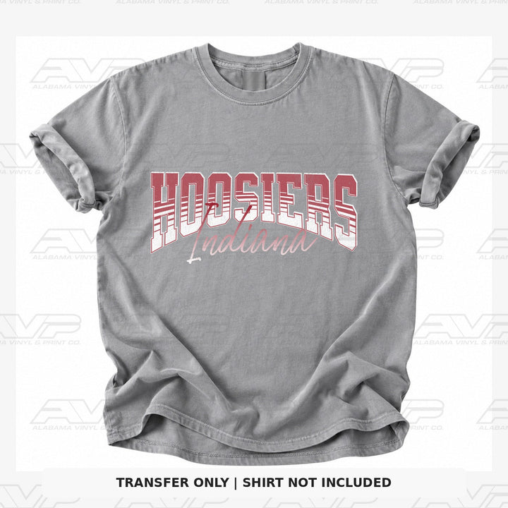 Indiana Hoosiers Fade Alabama Vinyl