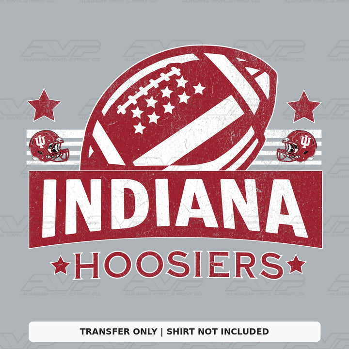 Indiana Hoosiers Football Alabama Vinyl