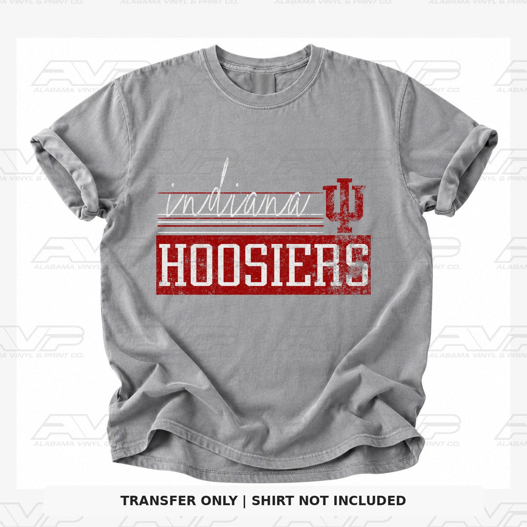 Indiana Hoosiers Retro Vibes Alabama Vinyl