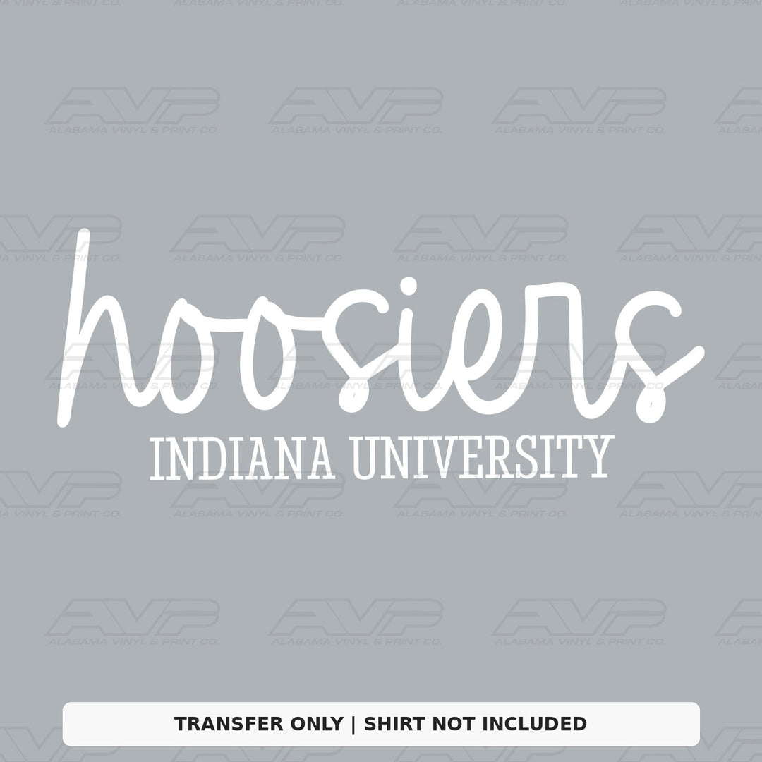 Indiana Hoosiers Simplicity Alabama Vinyl