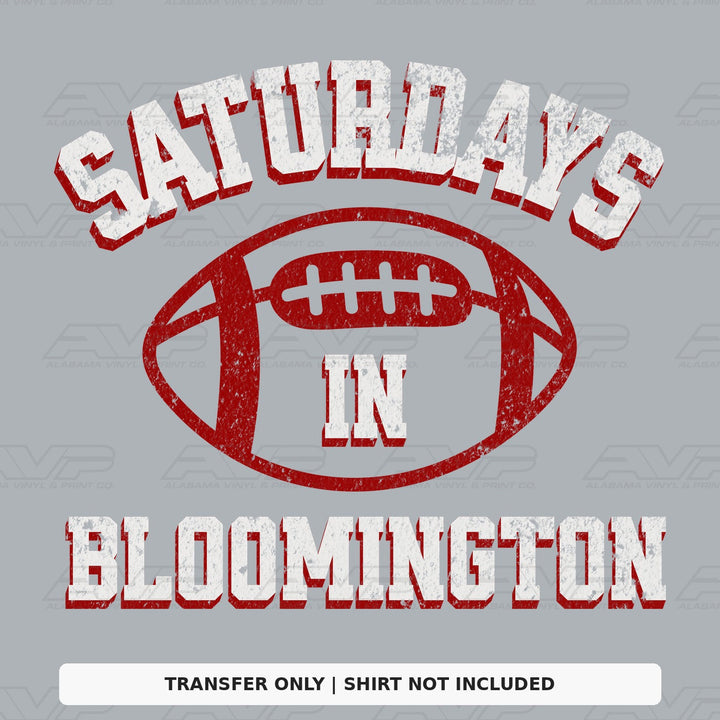 Saturdays in Bloomington Alabama Vinyl