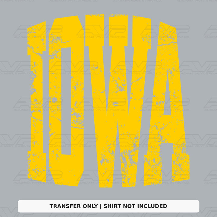 Iowa Alabama Vinyl