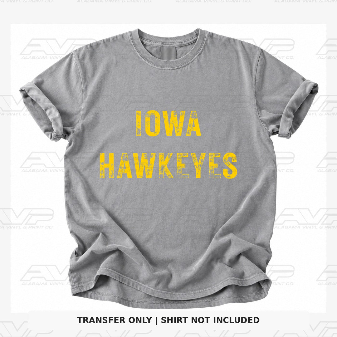 Iowa Hawkeyes Alabama Vinyl