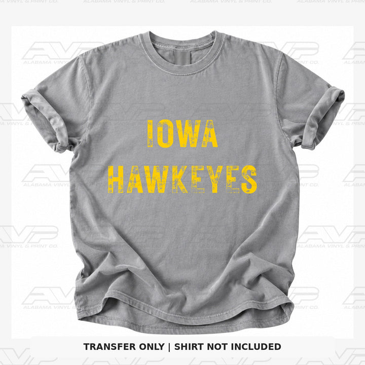 Iowa Hawkeyes Alabama Vinyl