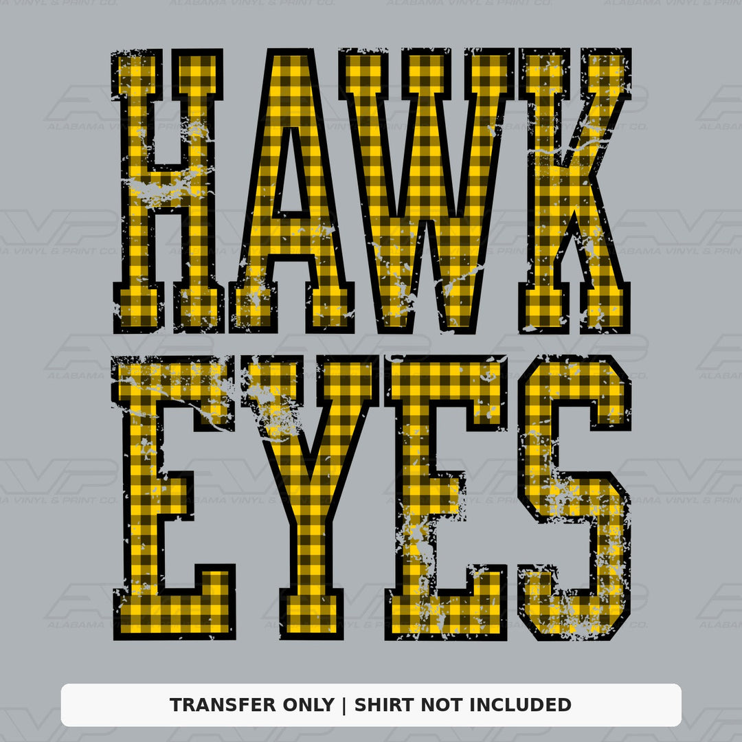 Iowa Hawkeyes Gingham U Alabama Vinyl