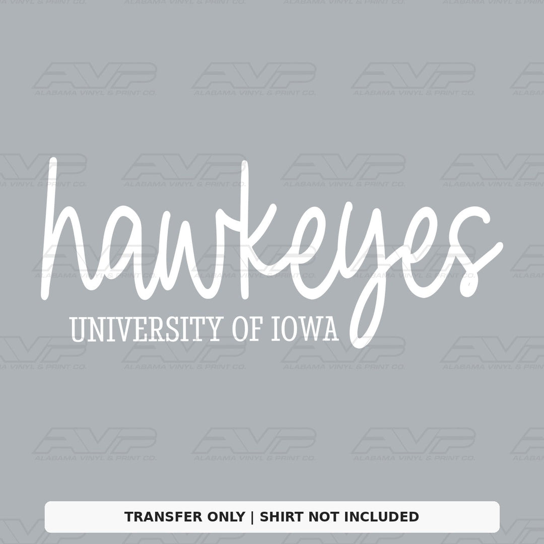 Iowa Hawkeyes Simplicity Alabama Vinyl