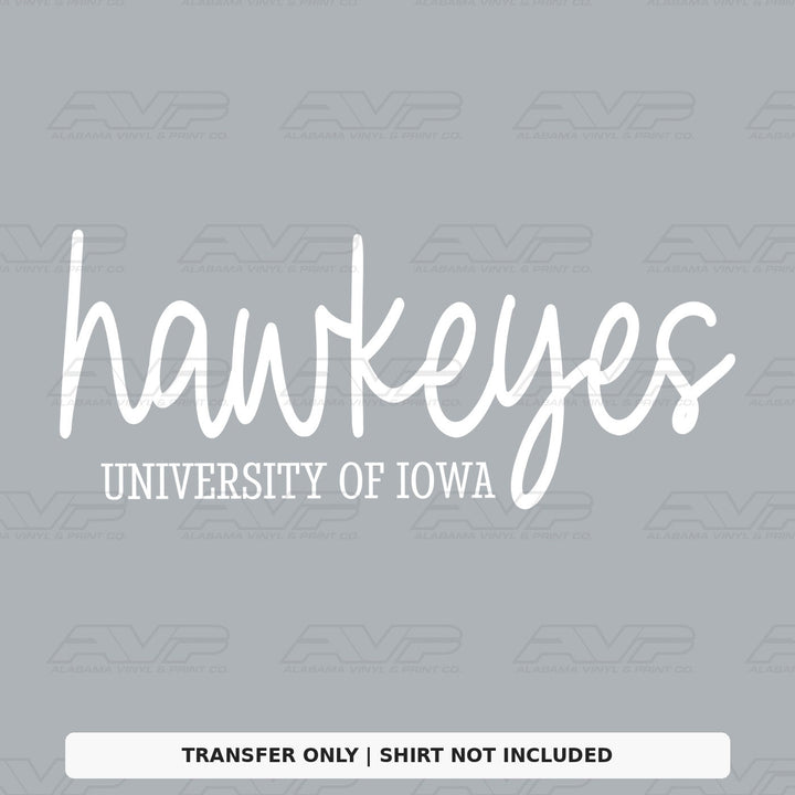 Iowa Hawkeyes Simplicity Alabama Vinyl