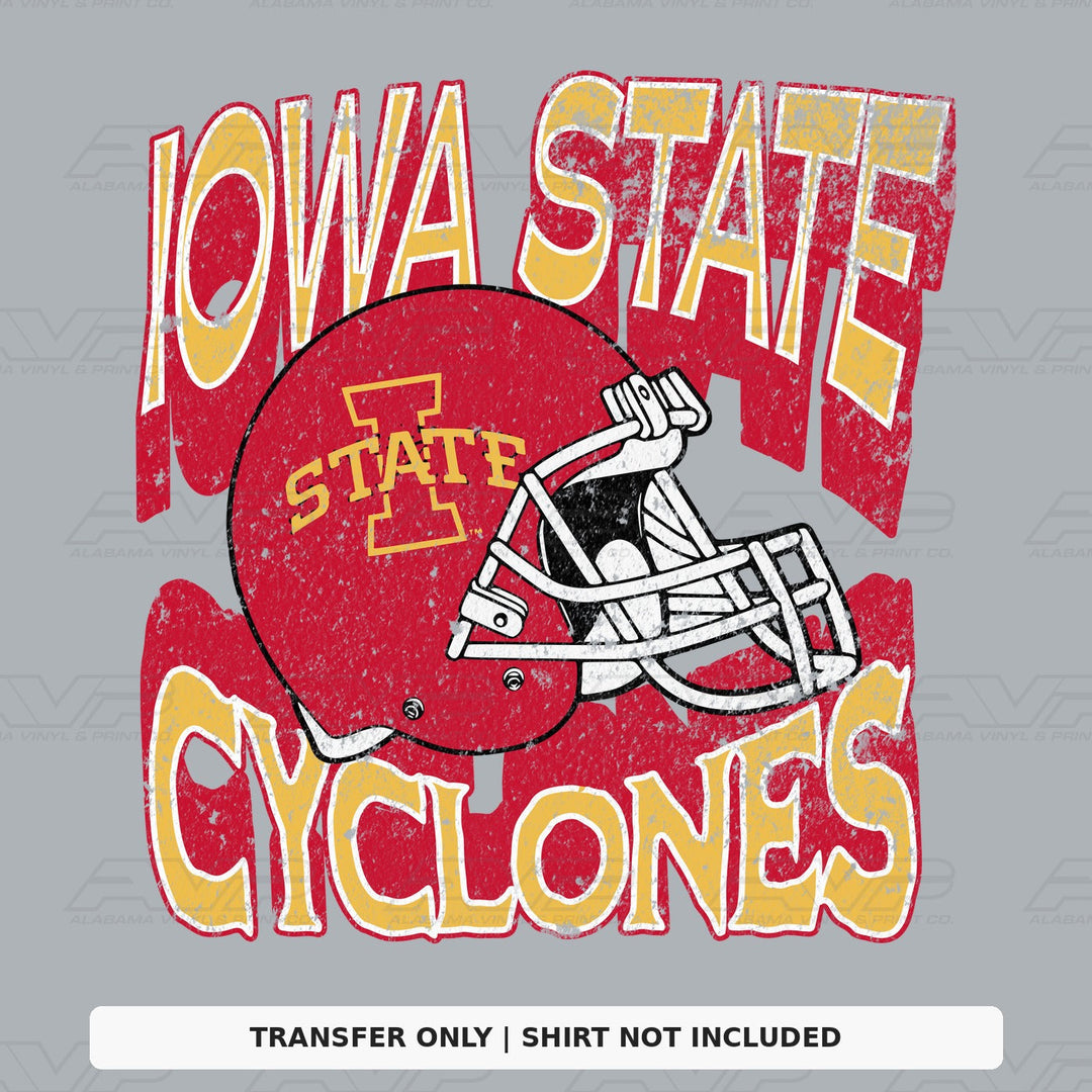 Iowa State  Helmets & Heritage Alabama Vinyl