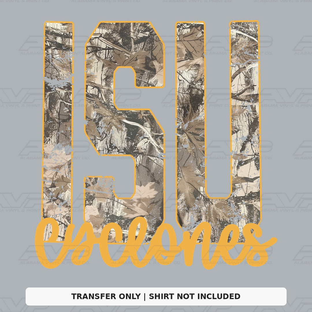 Iowa State Mossy Oak U Alabama Vinyl