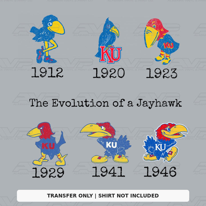 Evolution of a Jayhawk Alabama Vinyl
