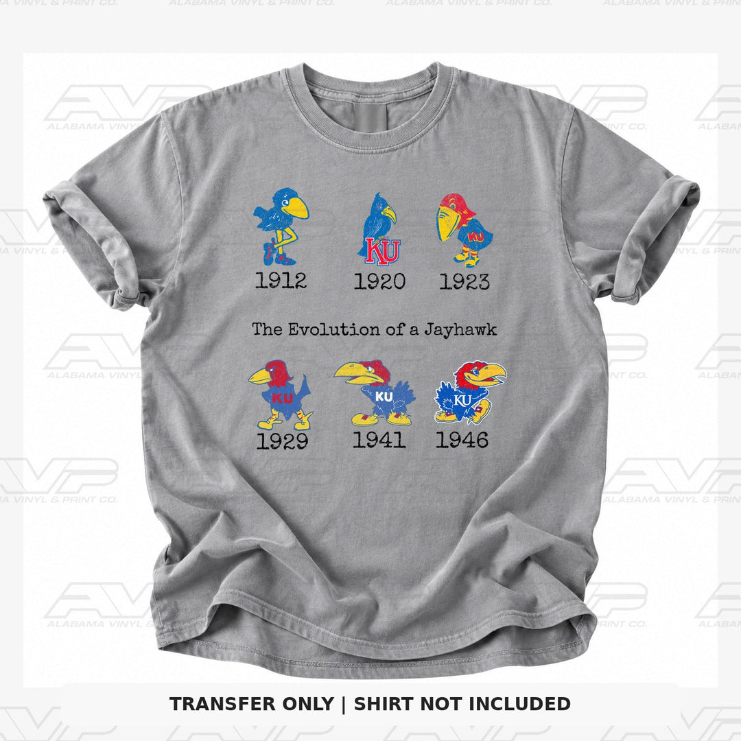 Evolution of a Jayhawk Alabama Vinyl