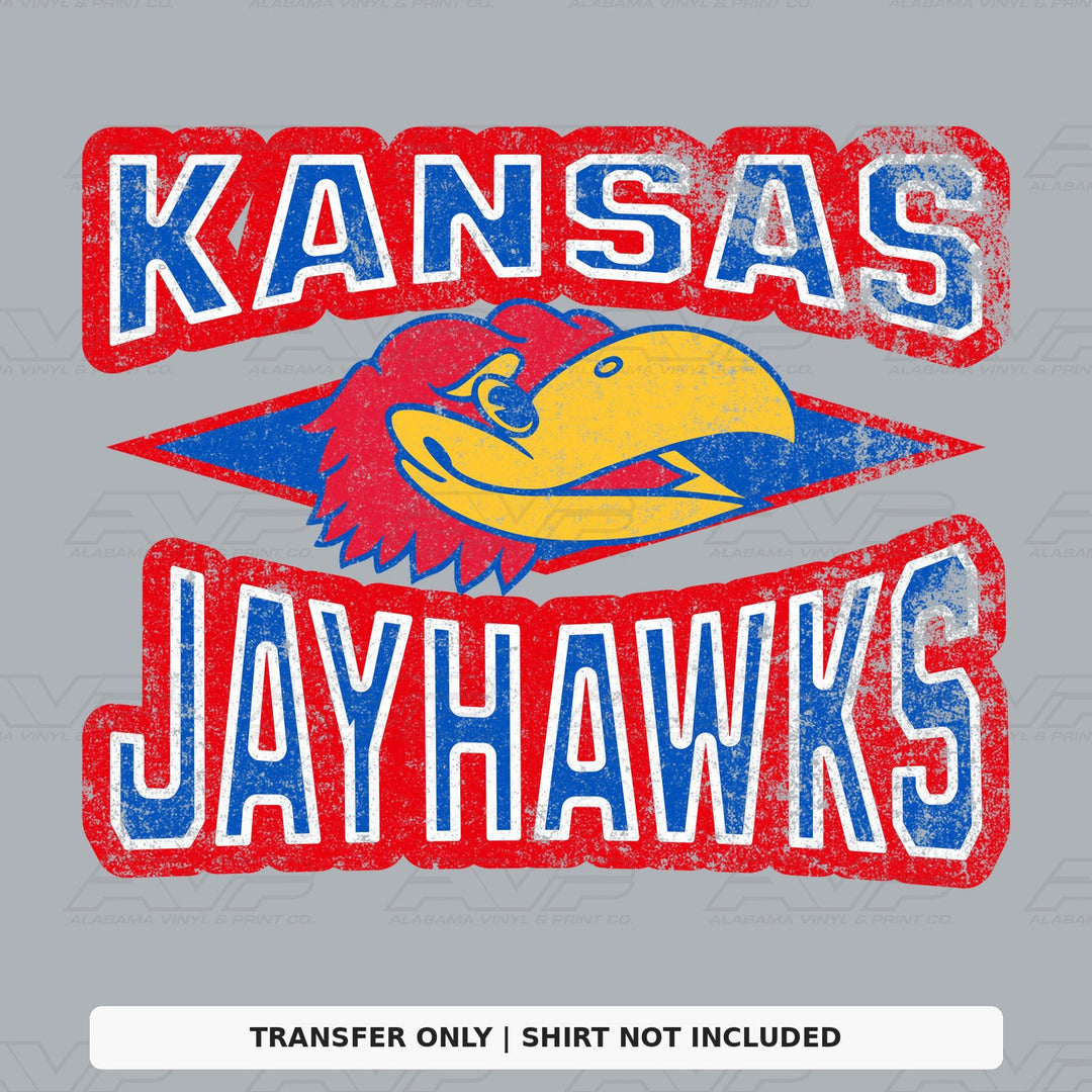 Kansas Jayhawks Diamonds Alabama Vinyl