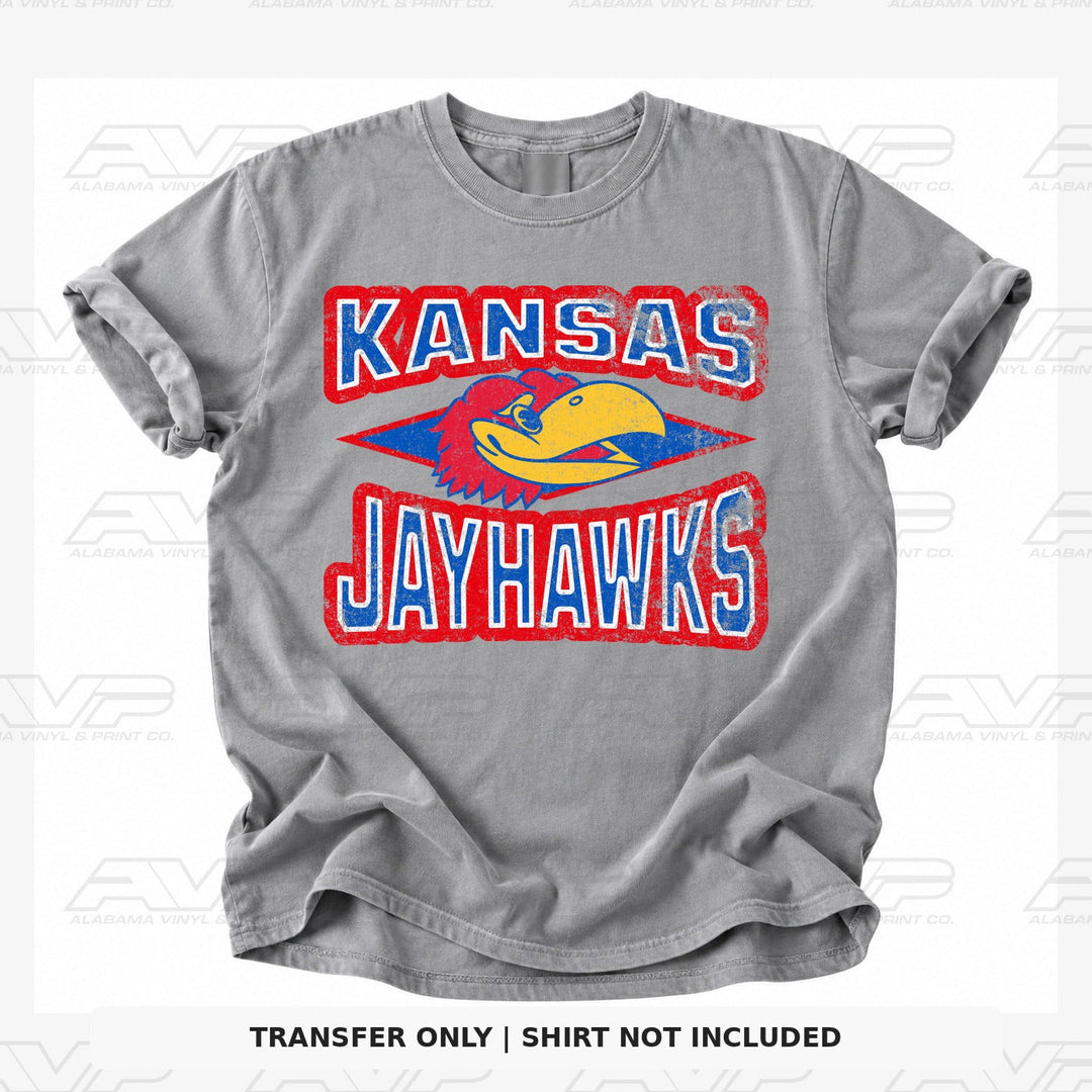 Kansas Jayhawks Diamonds Alabama Vinyl