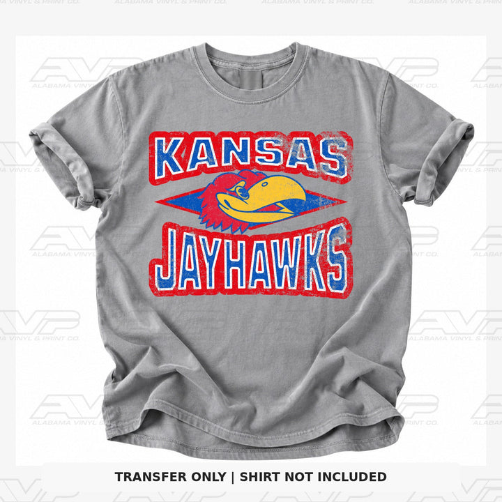 Kansas Jayhawks Diamonds Alabama Vinyl