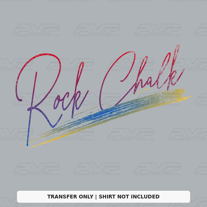 Rock Chalk Alabama Vinyl