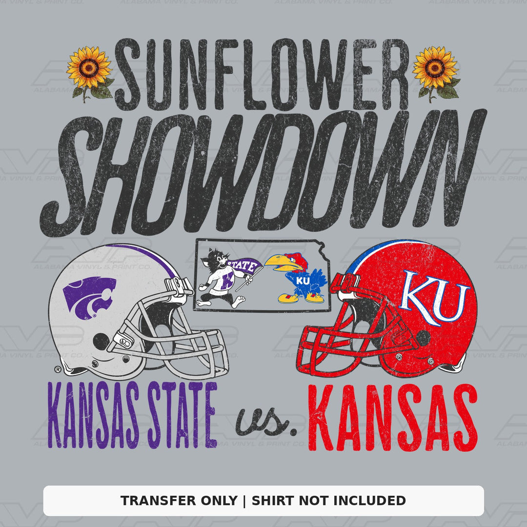Sunflower Showdown Rivalry Alabama Vinyl