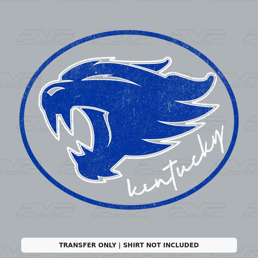 Kentucky Wildcats Oval Alabama Vinyl