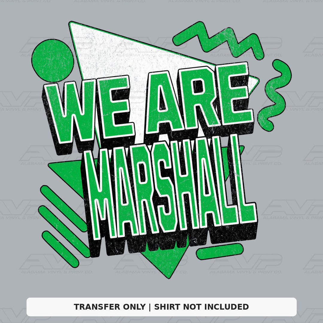 Marshall We Are Marshall 80s Retro Alabama Vinyl
