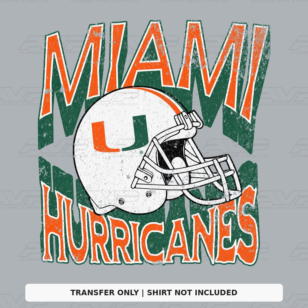 Miami  Helmets & Heritage Alabama Vinyl