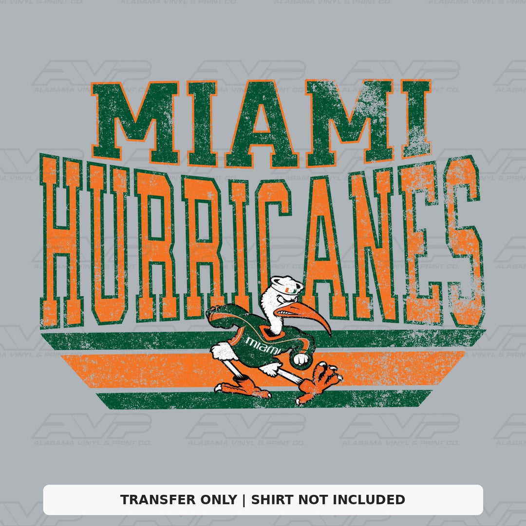 Miami Hurricanes Alabama Vinyl