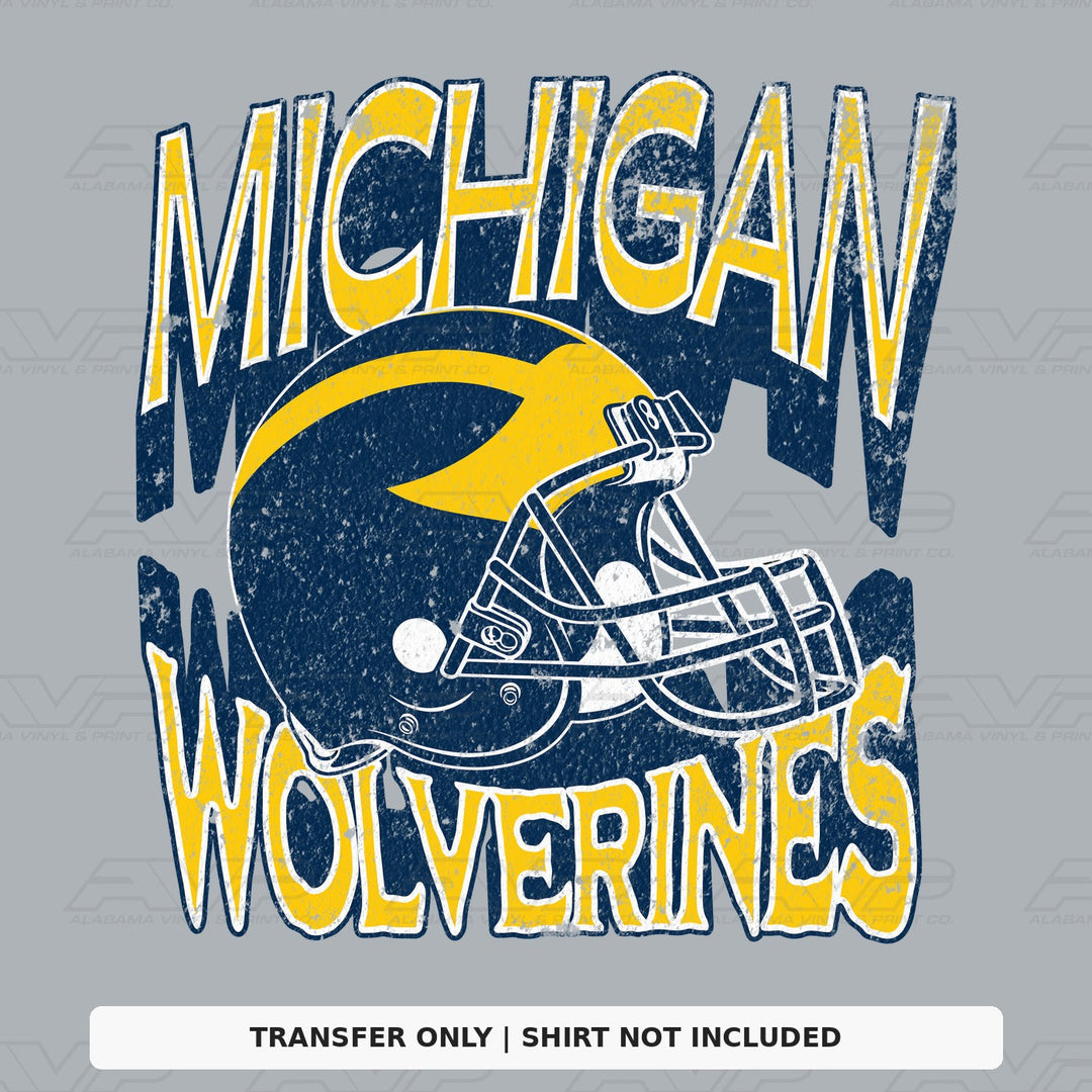 Michigan  Helmets & Heritage Alabama Vinyl
