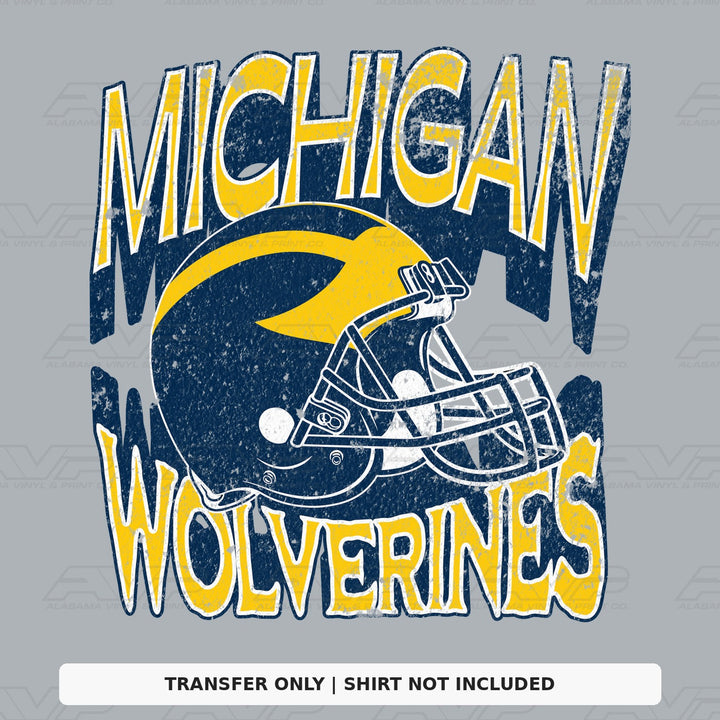 Michigan  Helmets & Heritage Alabama Vinyl
